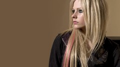 Woman Avril Lavigne blondes blue eyes singers