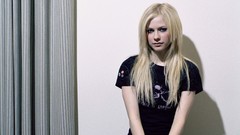 Woman Avril Lavigne blondes singers