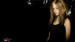 Woman Avril Lavigne blondes singers