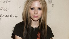 Woman Avril Lavigne blondes singers