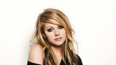 Woman Avril Lavigne blondes singers musicians