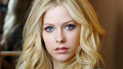 Woman Avril Lavigne blondes singers musicians
