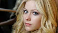 Woman Avril Lavigne blondes singers musicians