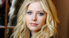 Woman Avril Lavigne blondes singers musicians