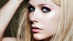 Woman Avril Lavigne blondes singers musicians