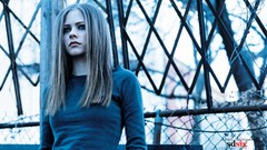Woman Avril Lavigne long hair singers