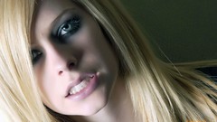 Woman Avril Lavigne models