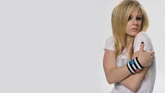 Woman Avril Lavigne singers