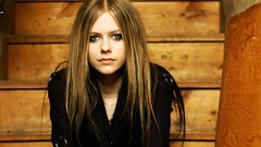 Woman Avril Lavigne singers
