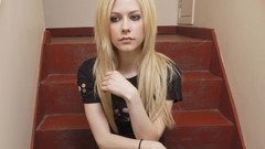 Woman Avril Lavigne singers