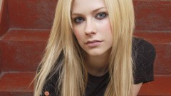 Woman Avril Lavigne singers