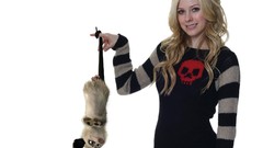 Woman Avril Lavigne singers