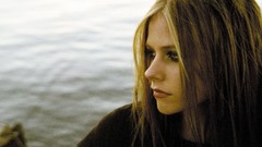 Woman Avril Lavigne singers