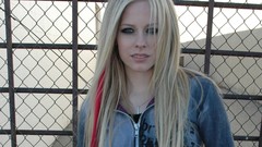 Woman Avril Lavigne singers