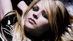 Woman Avril Lavigne singers