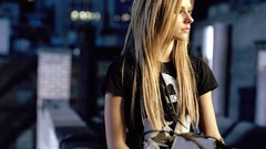 Woman Avril Lavigne singers