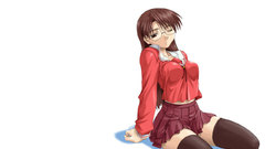 Woman azumanga daioh meganekko