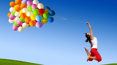 Woman Balloons models