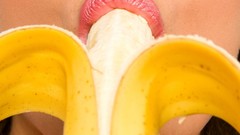 Woman bananas