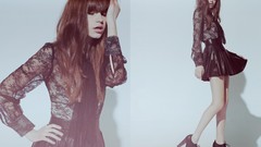 Woman bangs models Taylor Penshorn