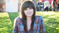 Woman bangs models Valerie Poxleitner