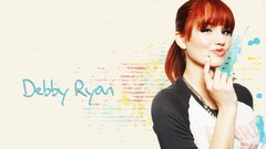 Woman bangs redheads debby ryan