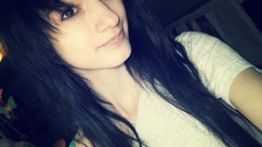 Woman bangs selfshot