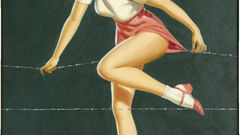 Woman barbed wire blondes pinups