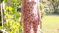 Woman bath see-through Emi Ito gi