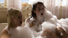 Woman bathing jojo bathtubs