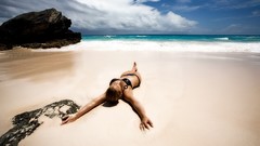 Woman Beaches