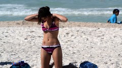 Woman Beaches bikini