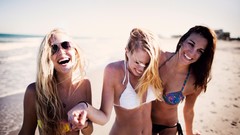 Woman Beaches bikini