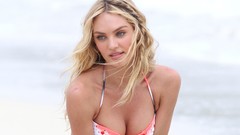 Woman Beaches blondes models candice swanepoel bikini
