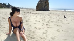 Woman Beaches brunettes denise milani