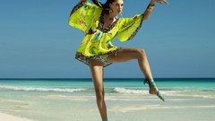 Woman Beaches brunettes models