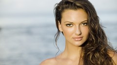 Woman Beaches brunettes models Mystique Magazine Amiee Rickards