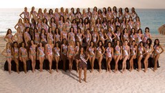 Woman Beaches Competition models