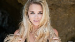 Woman Beaches outdoors blondes models 45surf