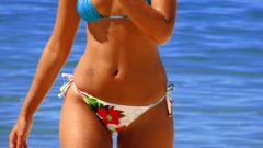 Woman Beaches tattoos bikini