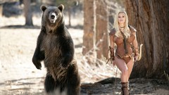 Woman Bears blondes Shyla Stylez