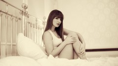 Woman beds models Bernadette Kaspar