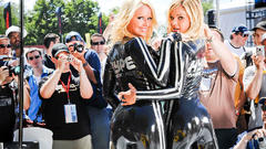 Woman Bianca Beauchamp latex