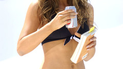 Woman bikini Actress Kate