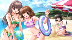 Woman bikini Anime anime