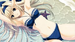 Woman bikini Anime stellar