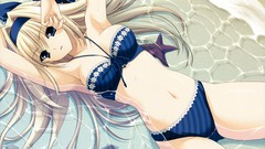 Woman bikini Anime stellar