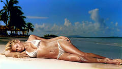 Woman bikini Anna Kournikova