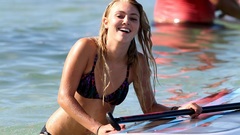 Woman bikini annasophia robb