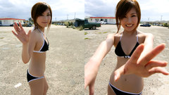 Woman bikini asians Natsuko